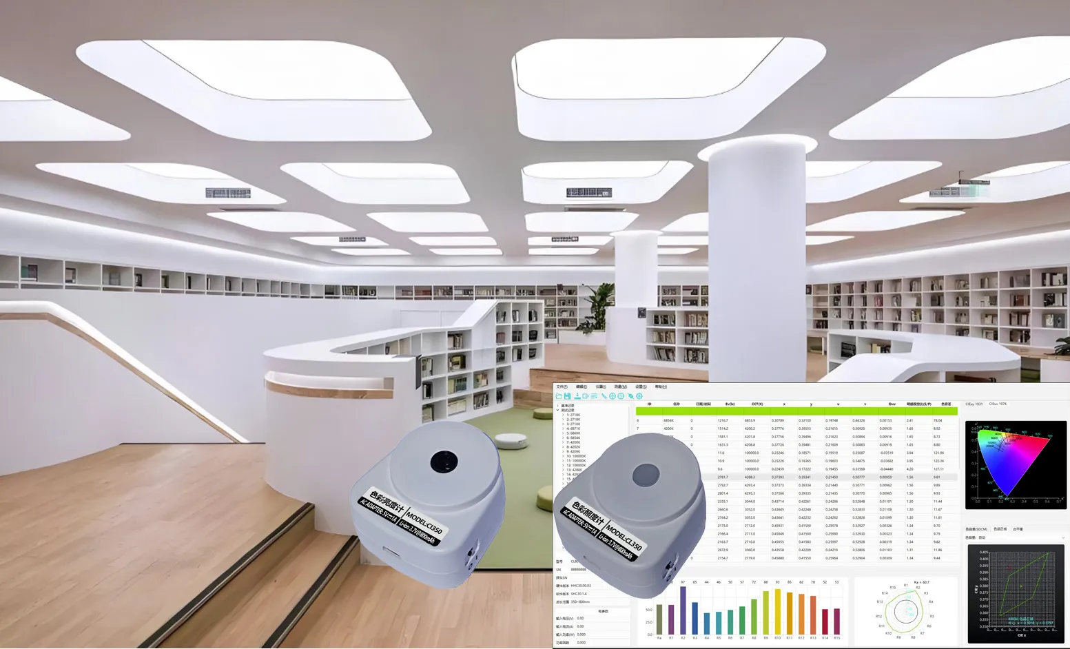 Máy đo màu độ sáng Huicolor CI350 13 07c3c73bb0318f5