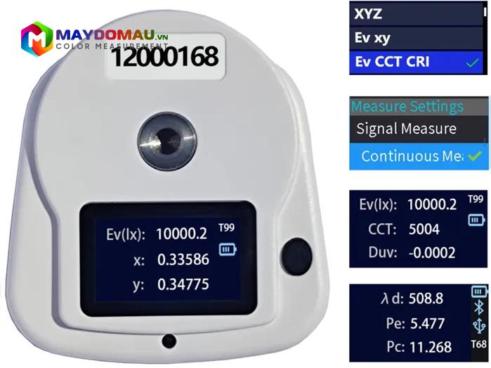 Huicolor CL300 Illuminance Color Meter 10 may do mau do roi huicolor cl301