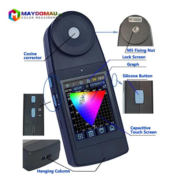 Máy Đo Màu Độ Rọi Huicolor CL503 6 Máy Đo Màu Độ Rọi Huicolor CL503 - Ảnh 4