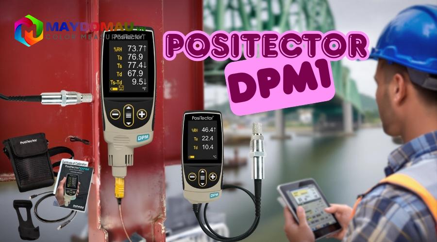 Máy Đo Nhiệt Độ Và Điểm Sương Defelsko PosiTector DPM1 7 may do nhiet do va diem suong defelsko positector dpm3