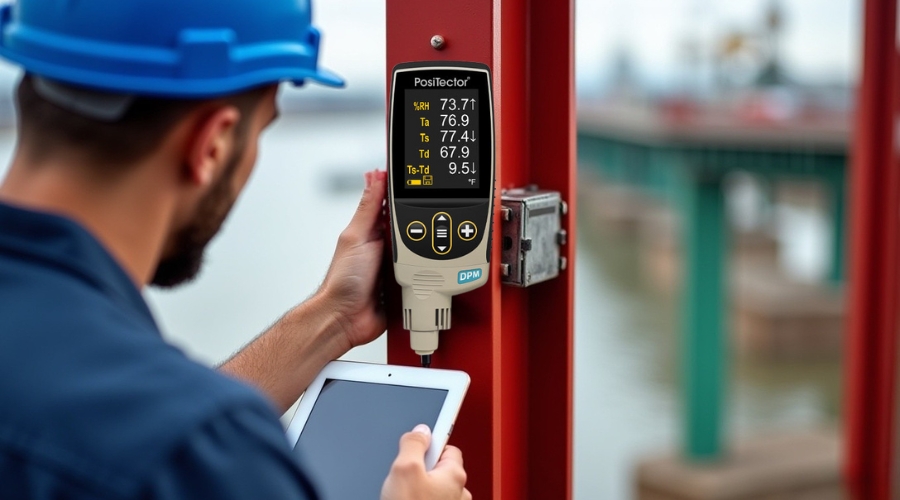 Máy Đo Nhiệt Độ Và Điểm Sương Defelsko PosiTector DPM1 8 tai sao can do nhiet do va diem suong