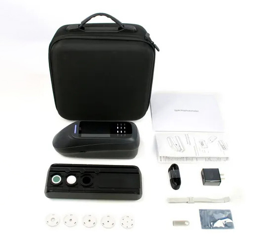 Máy quang phổ cầm tay CHN SPEC DC-23d (D/8, dE*ab≤0.02, Φ11mm/Φ6mm) 16 CHNSpec DC 26D Spectrophotometer Paint Coating Color Detection Instrument 4 1