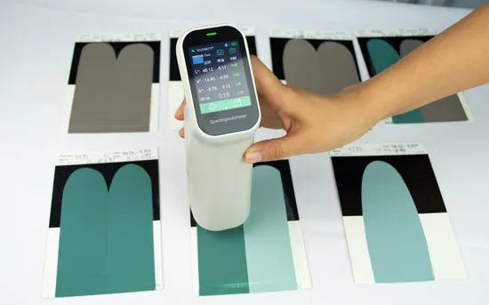 Máy Đo Màu CHN SPEC DS-220 (D/8,SCI; ΔE*ab≤ 0.03; 0.01; Φ11mm,Φ6mm, Φ3mm; LED +UV) 14 CHNSpec DS 220 Sphere spectrophotometer Food Leather Color Test Machine Colorimeter