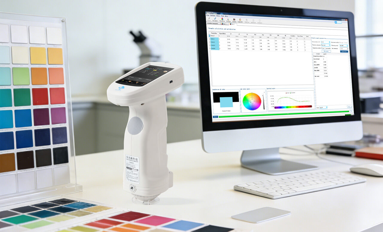 Máy quang phổ màu 3nh TS7700 (400~700nm; 10nm) 12 TS7700 color management solutions