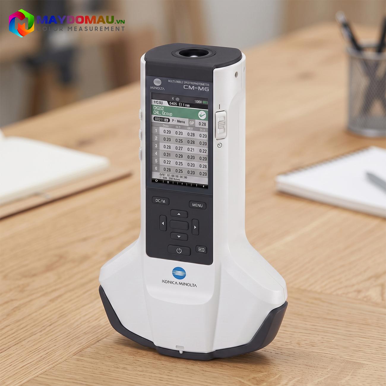 Máy Đo Màu Quang Phổ 6 Góc Độ Konica Minolta Cm-m6 7 Máy Đo Màu Quang Phổ 6 Góc Độ Konica Minolta Cm-m6 - Ảnh 5