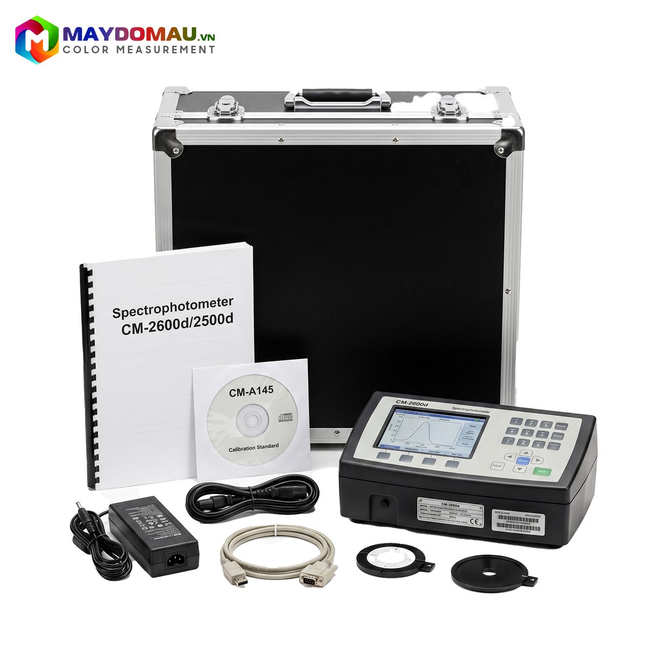 Máy Đo Màu Quang Phổ Konica Minolta Cm-2600d 4 Máy Đo Màu Quang Phổ Konica Minolta Cm-2600d - Ảnh 2