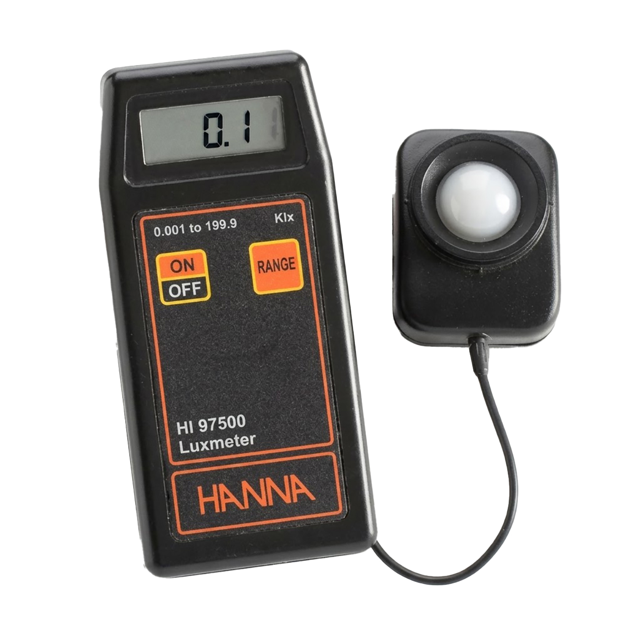 HANNA HI97500 Lux Meter (0.001–1.999 Klux; 0.01–19.99 Klux; 0.1–199.9 Klux) 2 HANNA HI97500 Lux Meter (0.001–1.999 Klux; 0.01–19.99 Klux; 0.1–199.9 Klux)