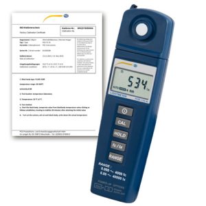 PCE 170 A-ICA Light Meter (0.00~40,000 lux; ± 3%)