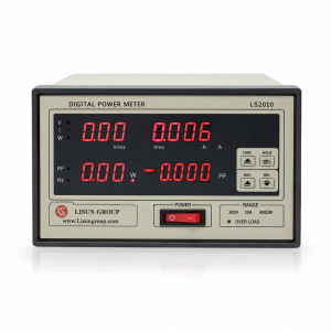 Lisun LS2010 Digital Power Meter (Vrms, Irms, W, PF, Hz)