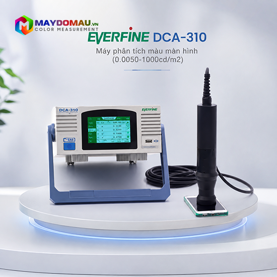 Máy Phân Tích Màu Màn Hình EVERFINE DCA-310 (0.0050-1000cd/m2) 5 Máy Phân Tích Màu Màn Hình EVERFINE DCA-310 (0.0050-1000cd/m2) - Ảnh 3