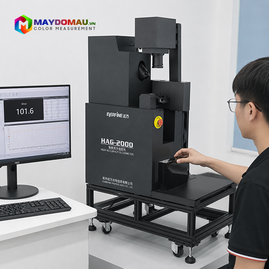 Máy Đo Độ Bóng EVERFINE HAG-2000 (0.1-2000GU) 5 Máy Đo Độ Bóng EVERFINE HAG-2000 (0.1-2000GU) - Ảnh 4
