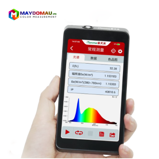 Máy Đo Màu Bức Xạ Quang Phổ EVERFINE SPIC-301 (380nm~780nm) 2 Máy Đo Màu Bức Xạ Quang Phổ EVERFINE SPIC-301 (380nm~780nm)