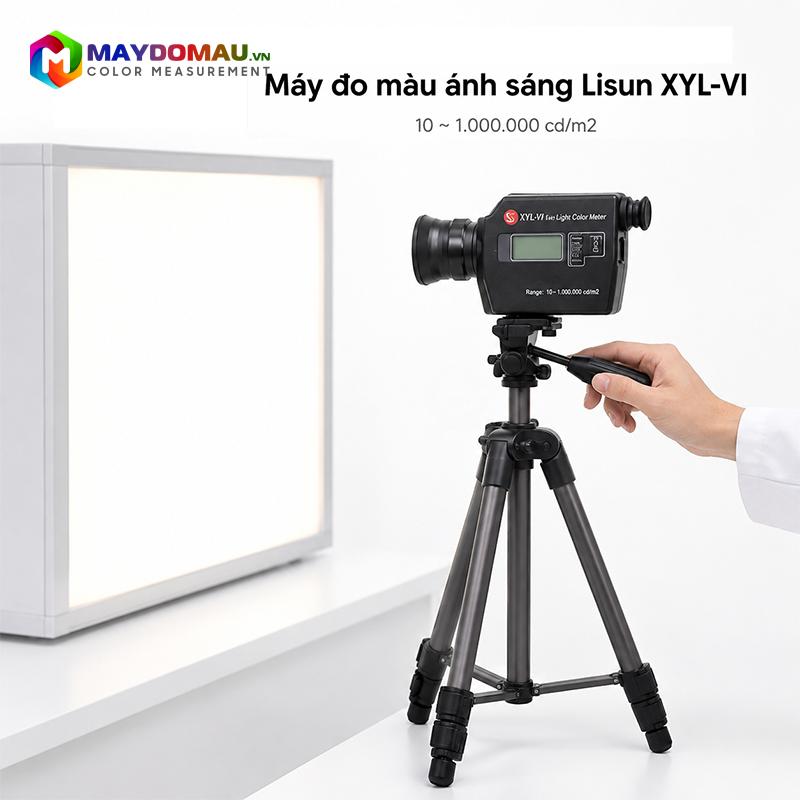 Máy Đo Màu Ánh Sáng Lisun XYL-VI (10 ~ 1.000.000 cd/m2) 5 Máy Đo Màu Ánh Sáng Lisun XYL-VI (10 ~ 1.000.000 cd/m2) - Ảnh 3
