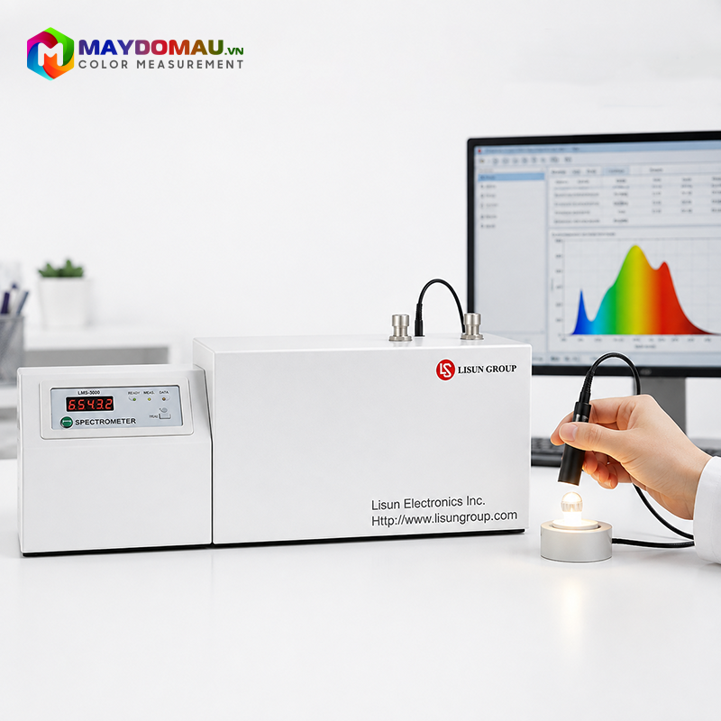 Máy Đo Quang Phổ Đèn Lisun LMS-3000 (380nm~780nm) 4 Máy Đo Quang Phổ Đèn Lisun LMS-3000 (380nm~780nm) - Ảnh 2