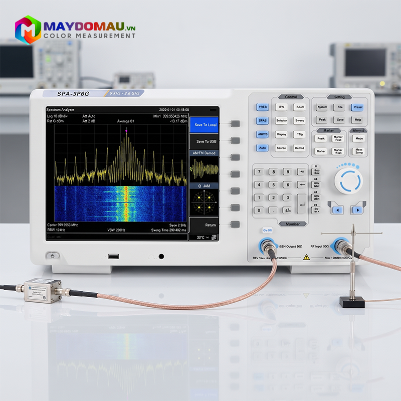 Lisun SPA-3P6G Spectrum Analyzer (9kHz-3.6GHz) 5 Lisun SPA-3P6G Spectrum Analyzer (9kHz-3.6GHz) - Image 3