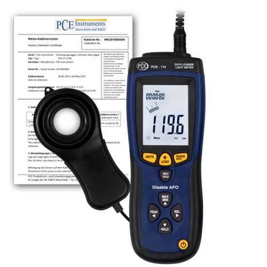Thiết Bị Đo Ánh Sáng PCE 174-ICA (4000lux) 3 Thiết Bị Đo Ánh Sáng PCE 174-ICA (4000lux)