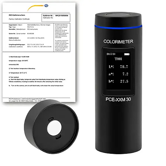 Máy Đo Màu PCE XXM 30-ICA (CIE-LAB, CIE-LCh, HunterLab; CIE-Luv, XYZ, Yxy RGB; chứng chỉ ISO) 3 Máy Đo Màu PCE XXM 30-ICA (CIE-LAB, CIE-LCh, HunterLab; CIE-Luv, XYZ, Yxy RGB; chứng chỉ ISO)