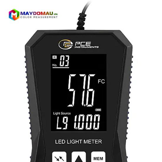 Máy Đo Cường Độ Ánh Sáng PCE LED 30 (24 VDC/0.625 A) 4 Máy Đo Cường Độ Ánh Sáng PCE LED 30 (24 VDC/0.625 A) - Ảnh 3