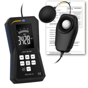 PCE LMD 10-ICA Light Meter (1,000~400,000 Lux; ISO Certificate)