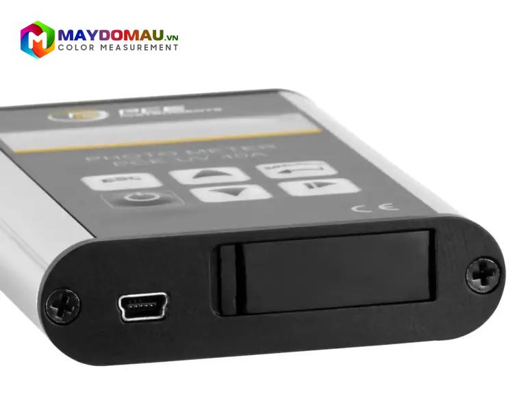 Máy Đo Cường Độ Ánh Sáng PCE PCE-UV 40A (0 lx ~10 klx; 0.1 lx; 0 W/m2~+100 W/m2; 0.01W/m2) 16 pce uv 40a light meter 0 lx 10 klx 01 lx 0 w m2 100 w m2 001 w m2 de3ff5ac